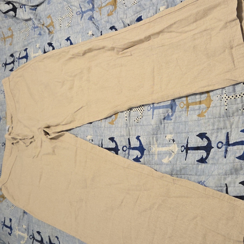 Men's Beige Joggers